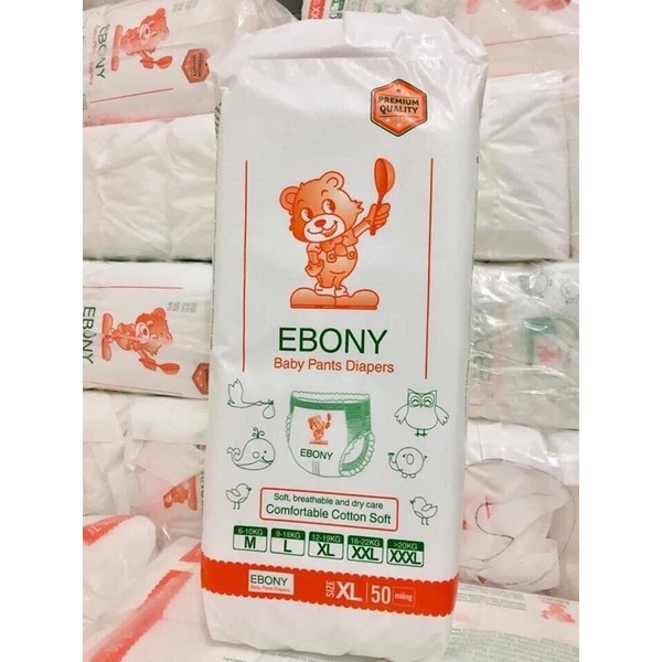 Combo 2 bịch bỉm EBOLY xuất Nhật size 100M/100L/100XL/100XXL