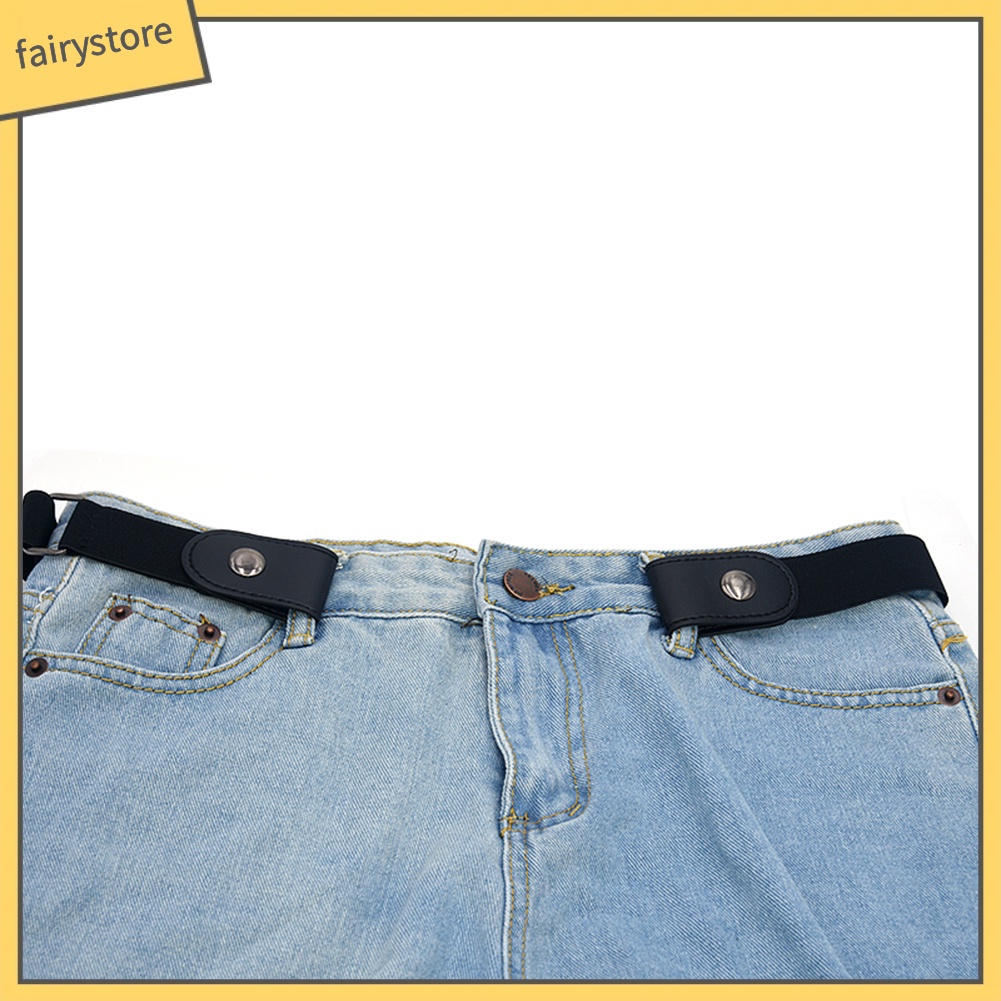 Thắt lưng da giả phối nút kim loại độc đáo thời trang