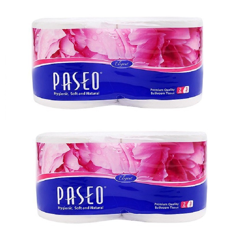 Giấy Vệ Sinh Paseo 2 Cuộn 3 Lớp