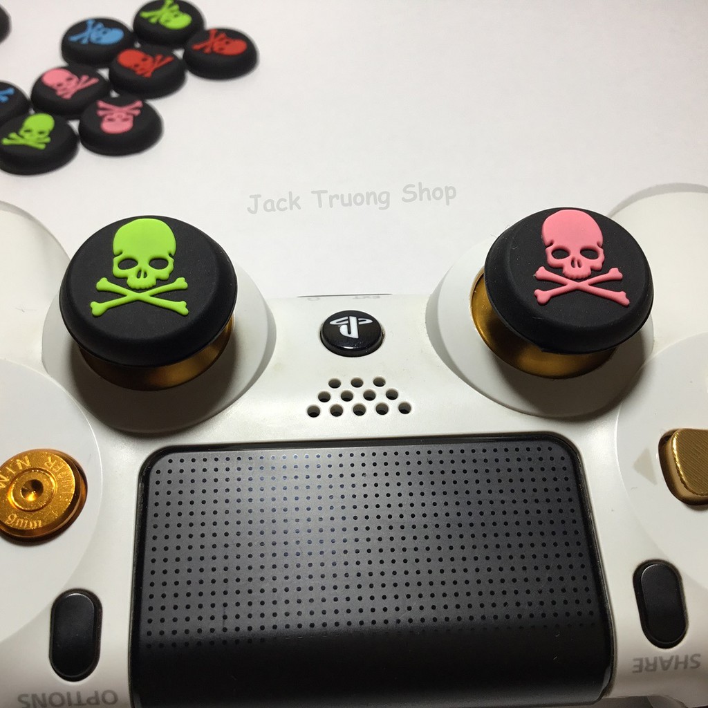 Bọc gù Analog Tay cầm PS5 PS4 PS3 Xbox One Xbox 360 Skull Edition