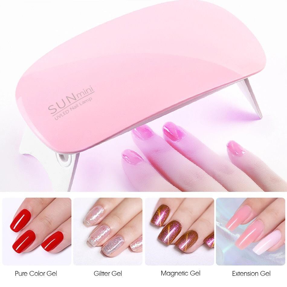 Máy Hơ Gel Móng Tay Móng Chân Sunmini Khô Siêu Tốc
