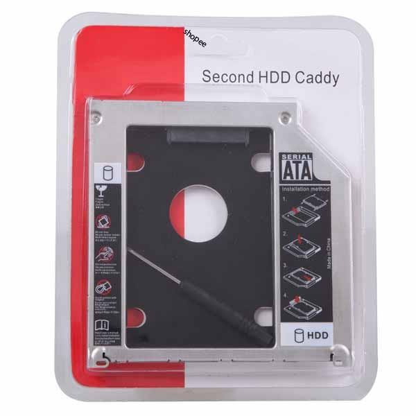 Khay Ổ Cứng Caddy Bay HDD SSD SATA 3 9.5mm/12.7mm - Giải Pháp Lắp Ổ Cứng Thứ 2 cho Laptop | BigBuy360 - bigbuy360.vn