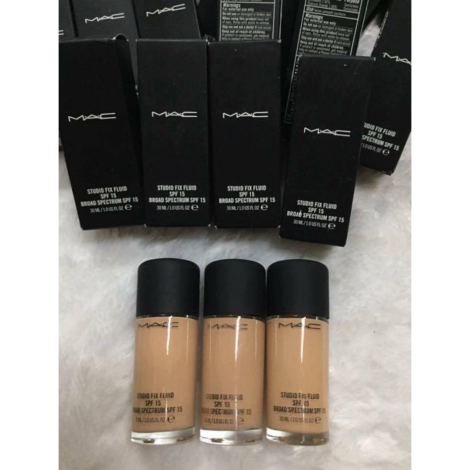 Kem nền MAC Studio Fix Fluid Foundation SPF 15