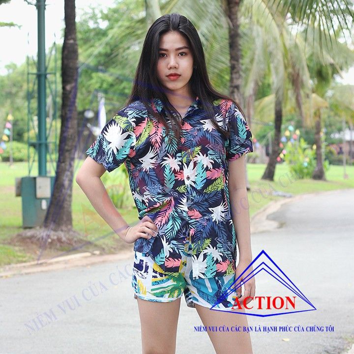 [GIÁ SỈ] Quần Đi Biển Nam Nữ Lẻ [THE ACTION] -  Inbox Chọn Kiểu ( Quà Tặng)