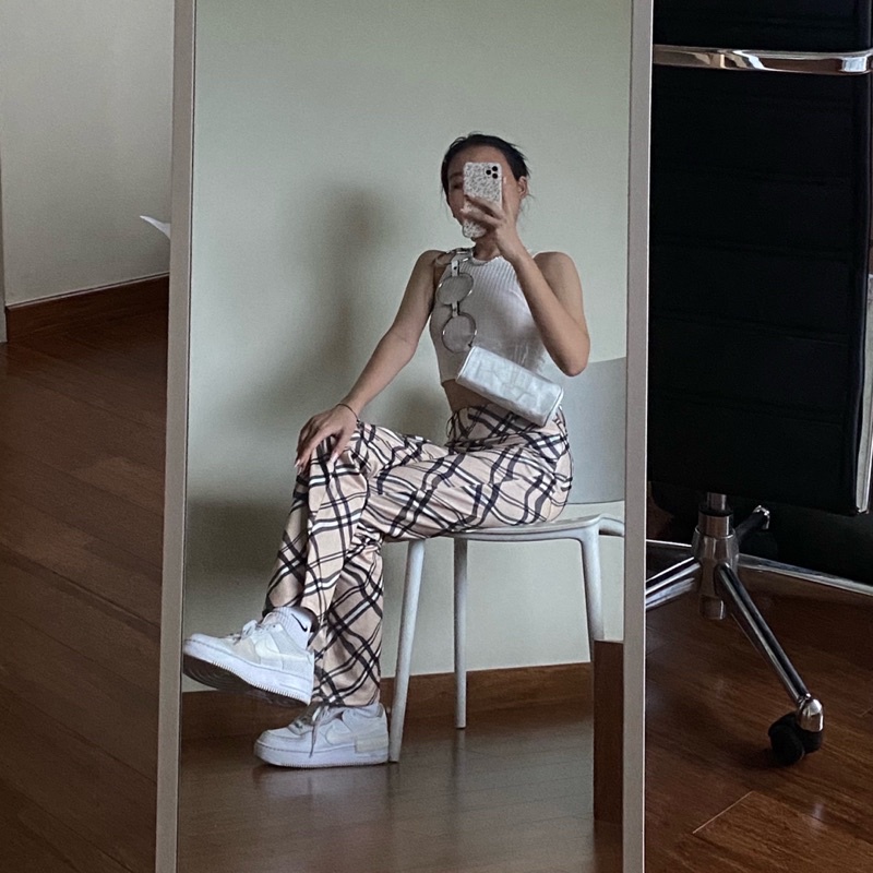 Túi đeo chéo nữ dây xích tròn