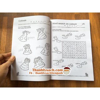 Đồ chơi - 300 practice KINDERGARTEN ENGLISH, MATHS & SCIENCE Bộ 3 Q