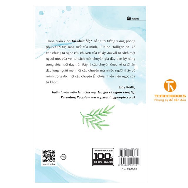 Sách - Con tôi khác biệt - Thái Hà Books