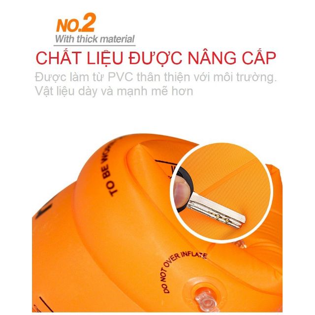 Có sẵn - phao tay tập bơi cho bé 1-6 tuổi