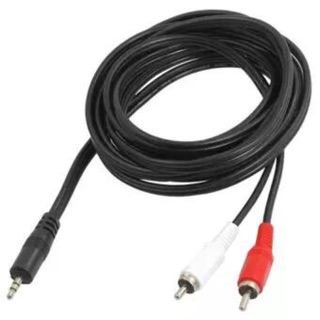 Dây loa 1 đầu 3.5 ra 2 AV