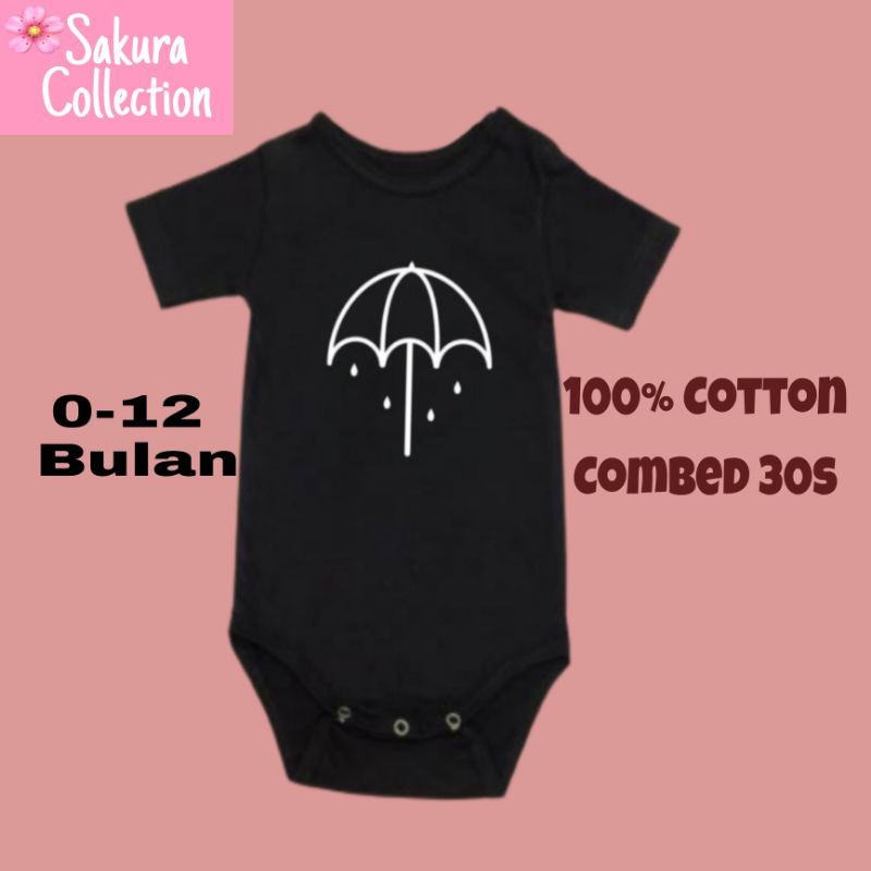 Áo Thun Tay Ngắn In Hình logo Nhóm Nhạc rock Horrizon 2 punk Cho Bé 0 1 2 3 4 5 6 7 8 9 10 11 12 Tháng Đến 1 Tuổi Jumpsuit Mềm Mại Thoải Mái Màu Đen