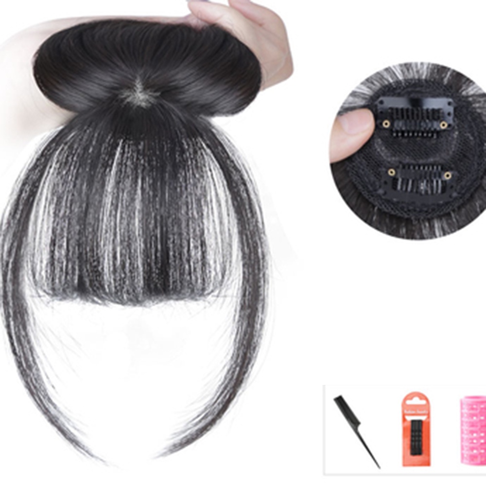 (Hàng Mới Về) Bộ Tóc Giả Tự Nhiên Phong Cách Công Chúa Pháp