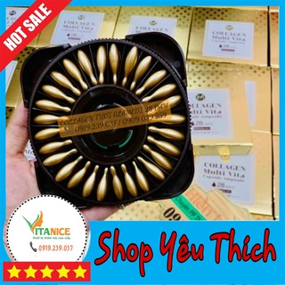 COLLAGEN TƯƠI GLAMEDI 28 DAY - Hộp 28 viên - Mỗi ngày 1 viên - Dưỡng ẩm cho da,  căng,  mọng,  mịn,  trắng hồng da