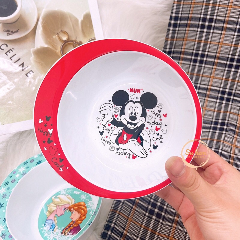 Bát ăn bằng nhựa Nuk siêu đẹp cho bé