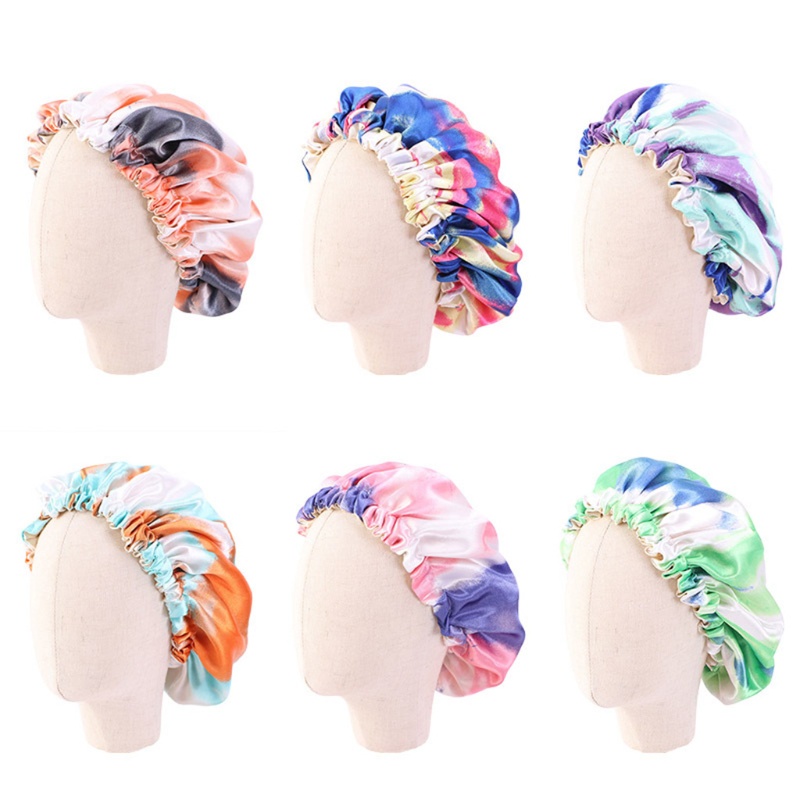 Mũ Trùm Đầu Giả Lụa Phối Ren Có Thể Điều Chỉnh Kích Cỡ Dành Cho Trẻ Em