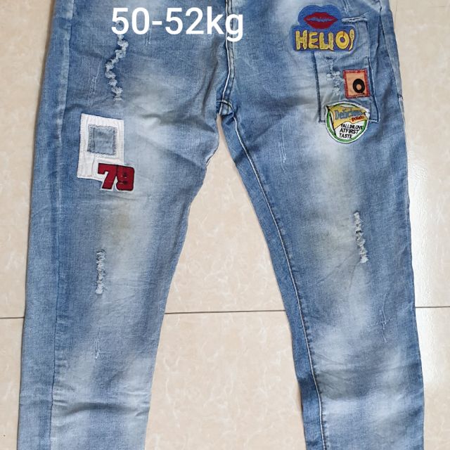 Quần Jean baggy, suông, loe