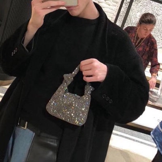 Full kim cương túi nhỏ nữ kim cương kim cương king kim cương giả túi 2022 đeo ngang nữ kim cương mini full kim cương túi xách