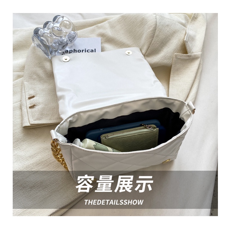 Túi Xách JASMIN NOIR Nữ Họa Tiết Caro Thời Trang