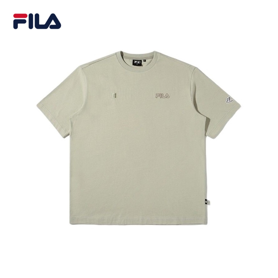 Áo thun tay ngắn cổ tròn unisex Fila x BTS Now On No More Dream Lettering - FS2RSD2B32X-AGG