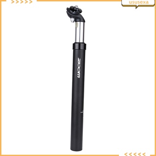 [Ususexa] Ghế ngồi nhẹ 27.2 / 31.6mm x 350mm Hợp kim nhôm có thể điều chỉnh cột an toàn chống sốc cho xe đạp đường núi