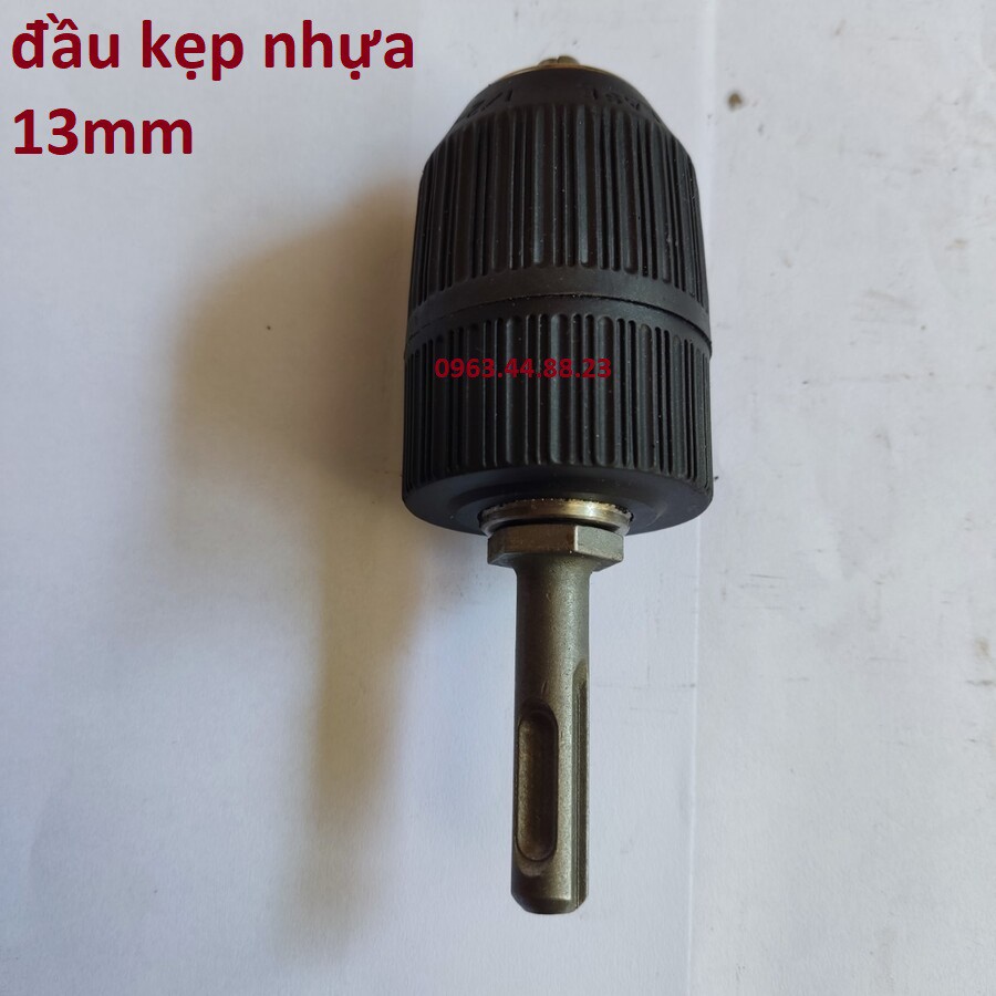 Đầu chuyển khoan bê tông sang đầu kẹp mũi khoan 13ly + đầu khoan 13mm