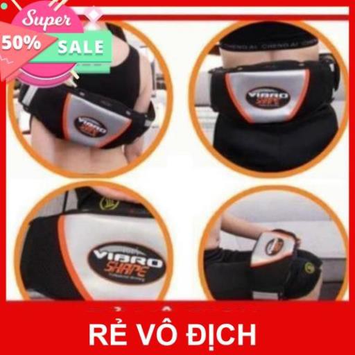 Đai Vibro Shape Massage Bụng có Nóng tăng hiệu quả giảm mở bụng