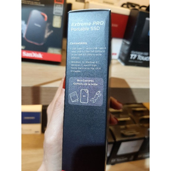 Ổ cứng di động External SSD Sandisk Extreme Pro V2 E81 2TB USB 3.2 Gen2 x2 - Bảo hành 3 năm