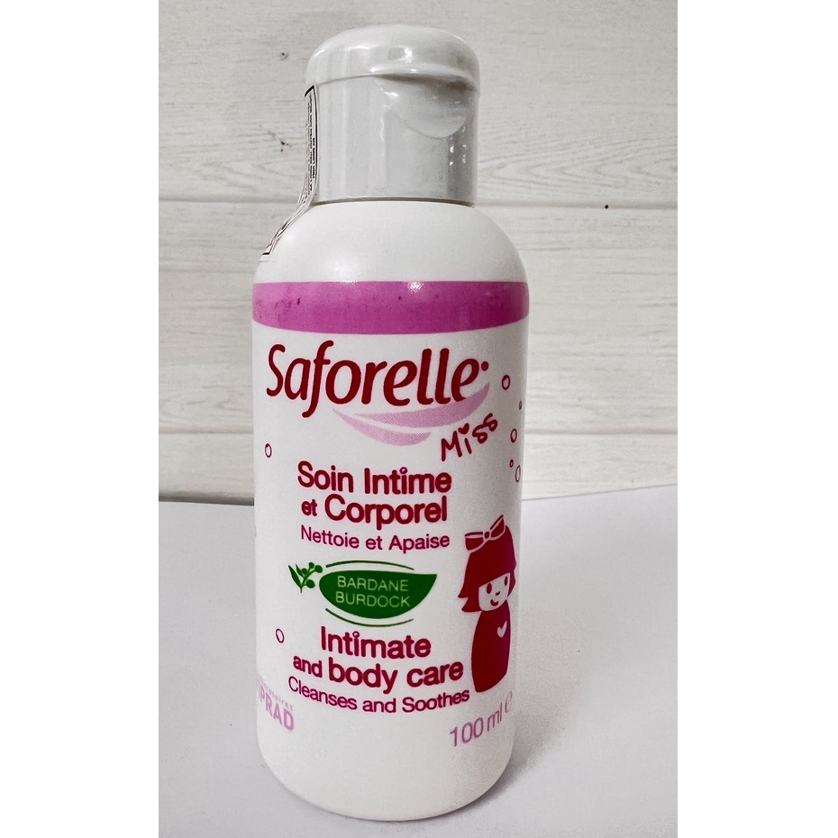 Dung dịch vệ sinh cho bé gái từ 2 tuổi Saforelle miss nhập khẩu pháp.chai 100ml suckhoechomoinha