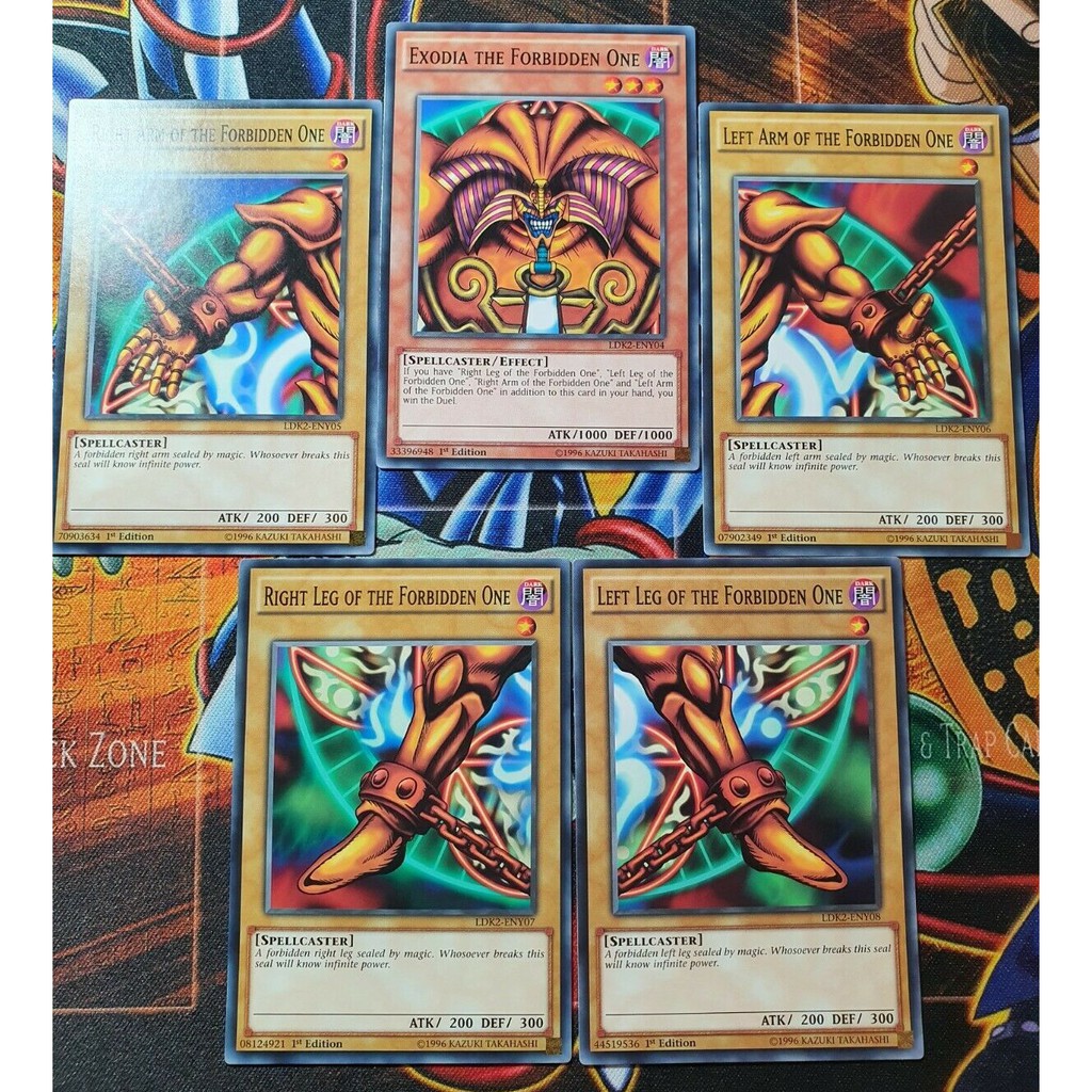Bài Yugioh - Combo Exodia The Forbidden One  # Thần Sức Mạnh Exodia