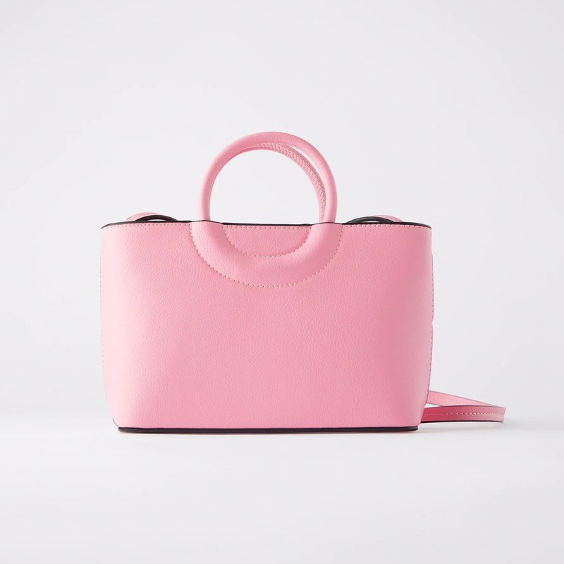 Túi xách, túi đeo chéo mini màu hồng chính hãng Zara