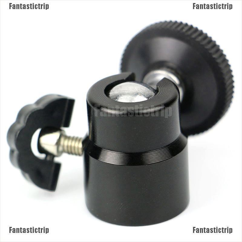 Fantastictrip Mini 1/4" 360 Swivel Ball Head Screw Tripod DSLR Ballhead Stand For Camera