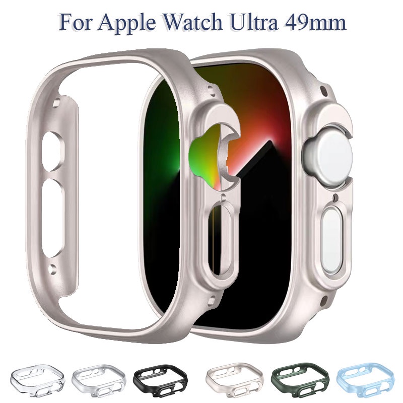 Ốp đồng hồ PC cứng mỏng 49mm thích hợp cho Apple IWatch Series 8 Pro / 8 Ultra