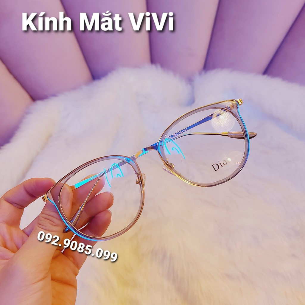 Gọng kính cận dáng tròn bầu + Nhận cận viễn loạn | BigBuy360 - bigbuy360.vn