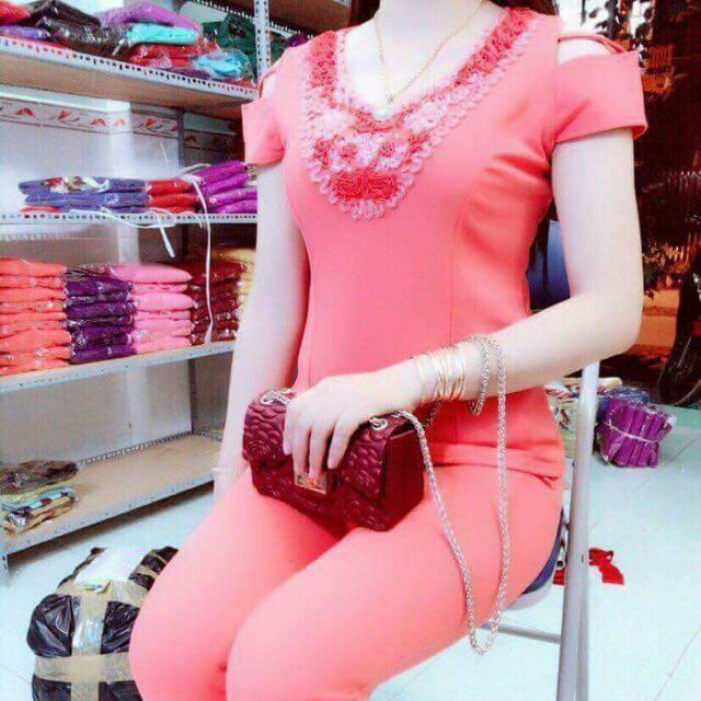 Đồ bộ chất cát nhật pha thun cotton phối ren cực đẹp CÒN ÍT SALE LỖ VỐN