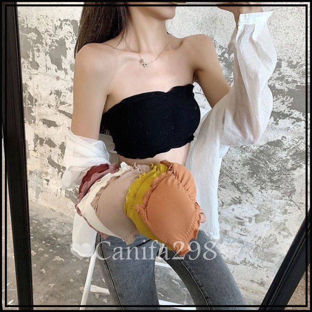 Áo Bra Len Quây Ngang Không Dây có dệm ngực 5028