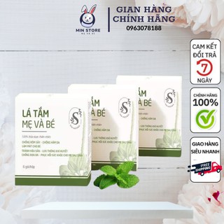 Lá tắm gội cho bé và mẹ samnatural - chông rôm sẩy-chống hăm da-làm mát cho bé-tránh hậu sản-lưu thông khí huyết