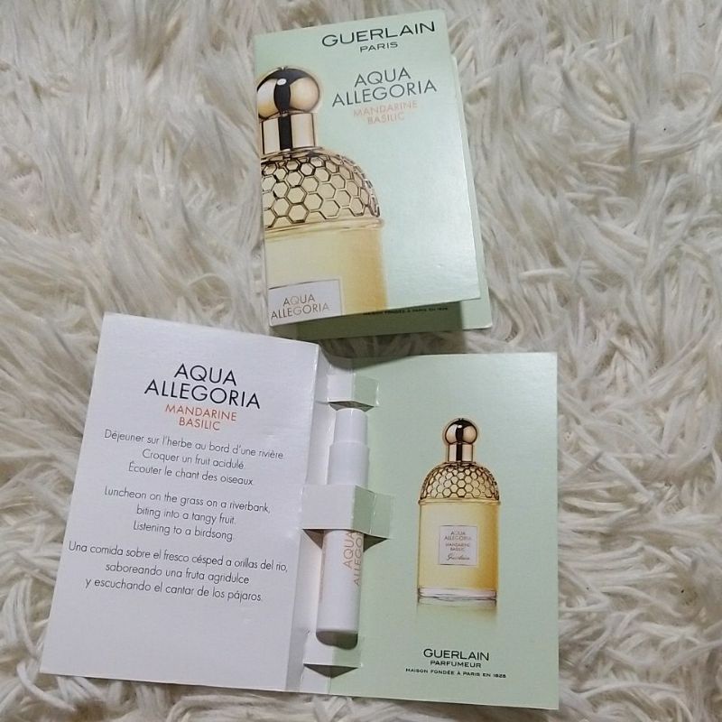 vial mẫu thử guerlain aqua allegoria mandarine basilic chính hãng