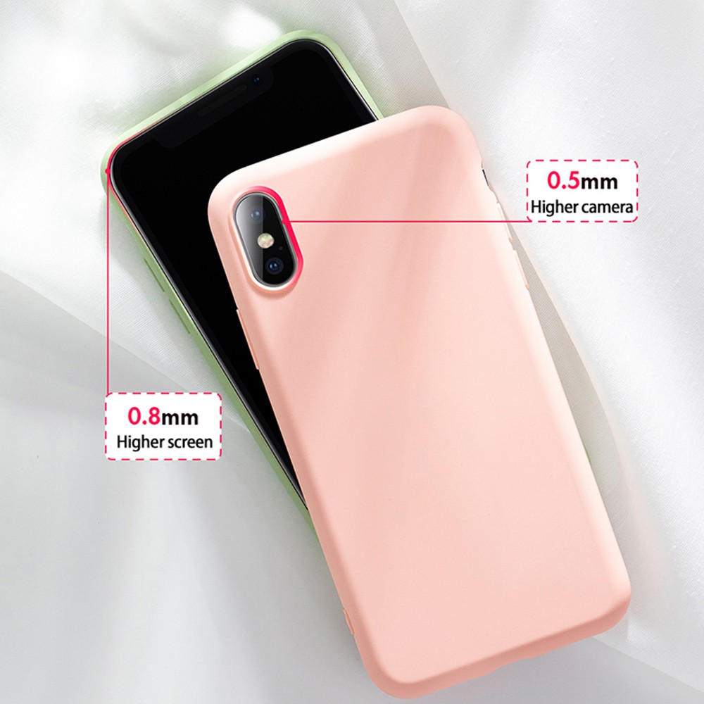 Ốp lưng silicon dạng lỏng chính hãng Ốp lưng mềm TPU cho iphone 6 6s 7 8 plus X XR XS MAX 11 PRO MAX