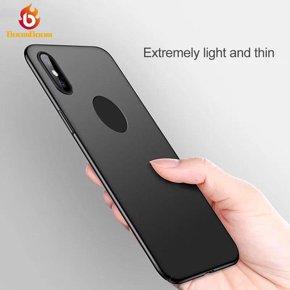 Ốp điện thoại bằng nhựa cứng siêu mỏng cho IPhone XS MAX