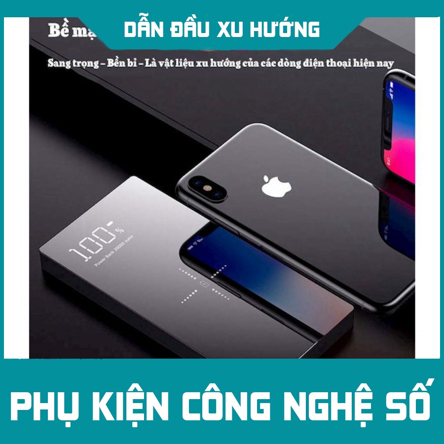 [SIÊU CHẤT] Pin Sạc Dự Phòng Không Dây TOVAOON 10.000 - 20.000mAh