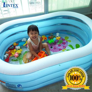 BỂ BƠI PHAO HÌNH OVAL INTEX 57482