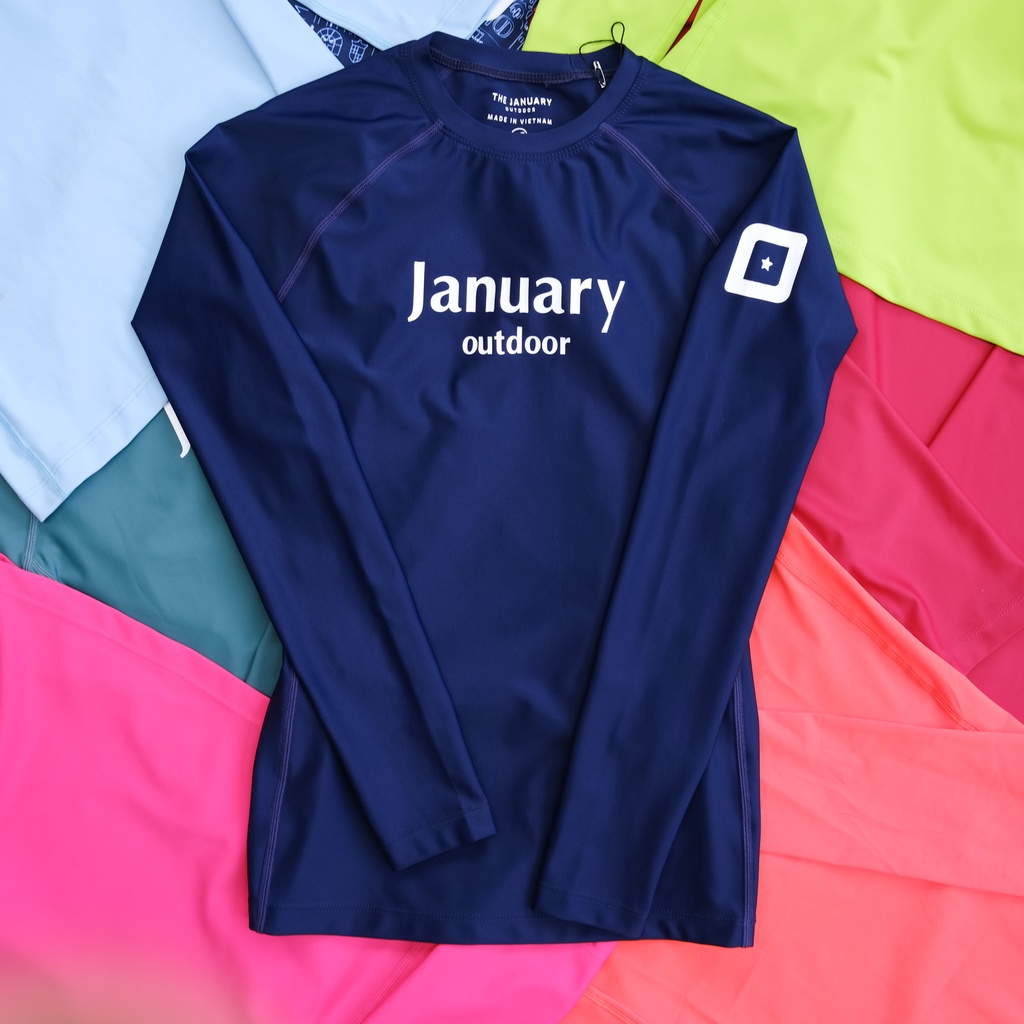 Áo bơi dài tay chống nắng TJO co giãn cực tốt, nhanh khô