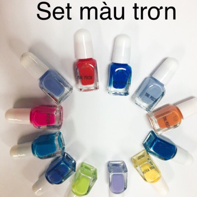 [Nhập TOYAPR10 giảm 10K]Set 12 màu sơn móng tay Pháp/UK cực kì an toàn cho bé Rebel/Unicorn/Neko/