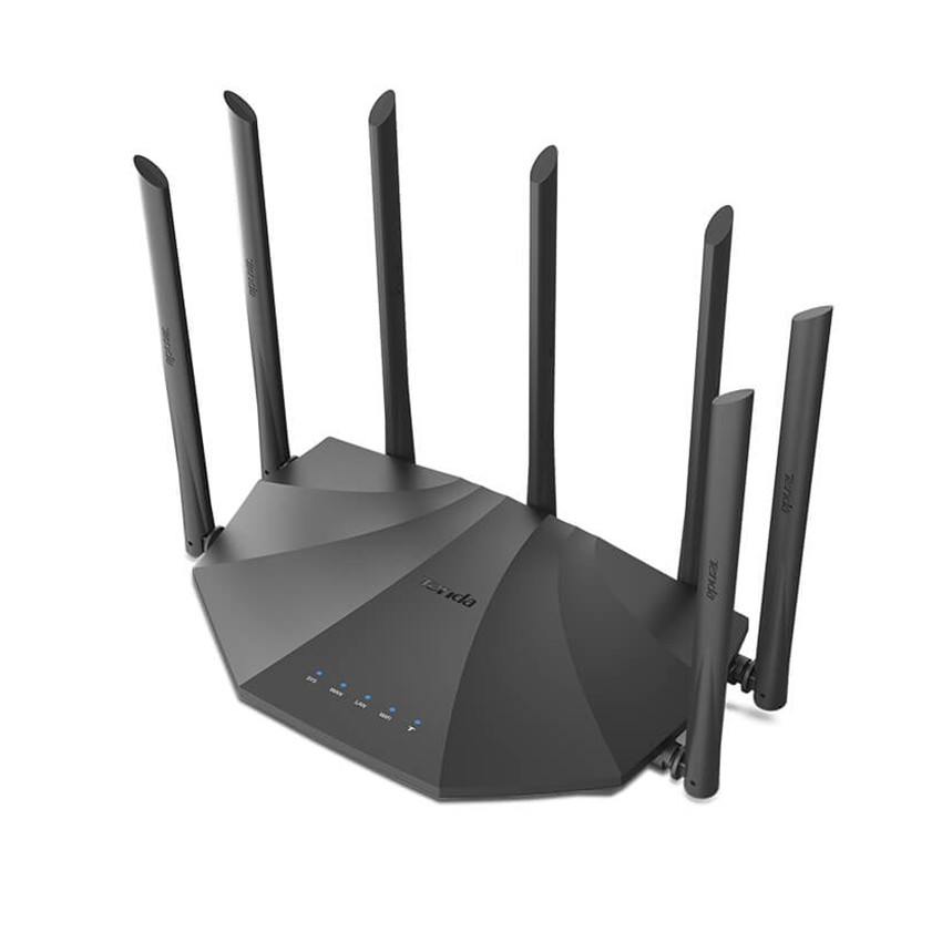 Bộ Phát Wifi Tenda AC23 5 Ăng Ten 6dbi AC1200 2 băng tần