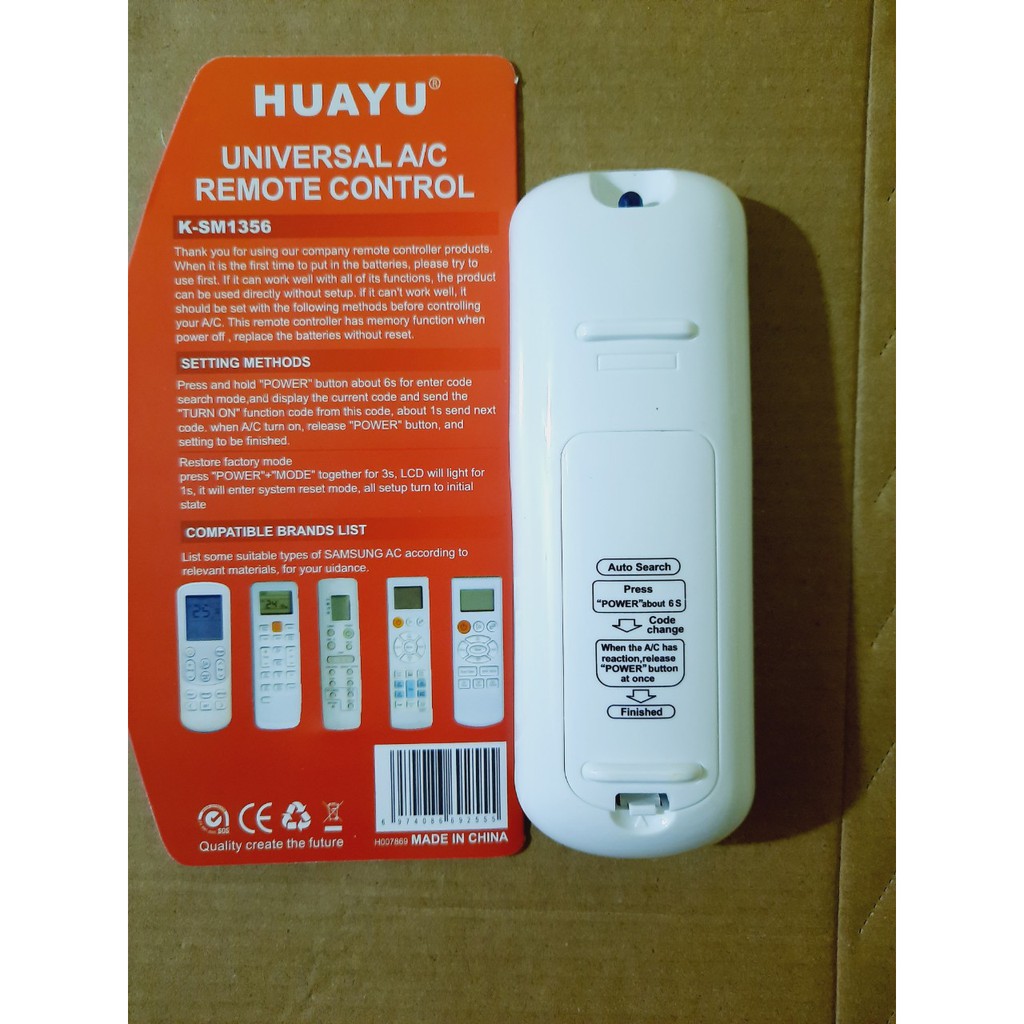 Remote Điều khiển điều hòa Samsung đa năng tất cả các dòng 1&amp;2 chiều Inverter - Hàng mới 100% Tặng kèm Pin