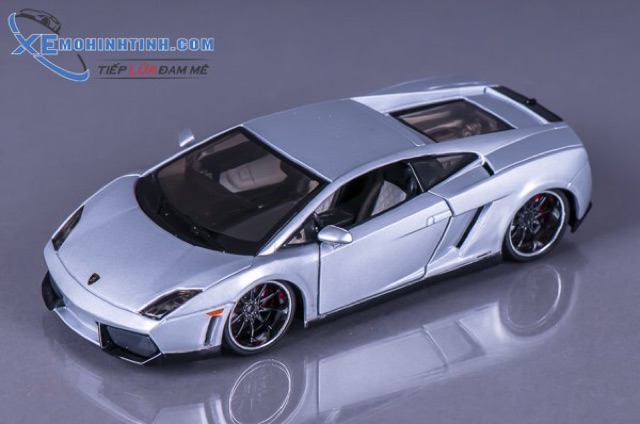 Xe Mô Hình Lamborghini Gallador Lp 560-4 1:24 Maisto (Bạc)