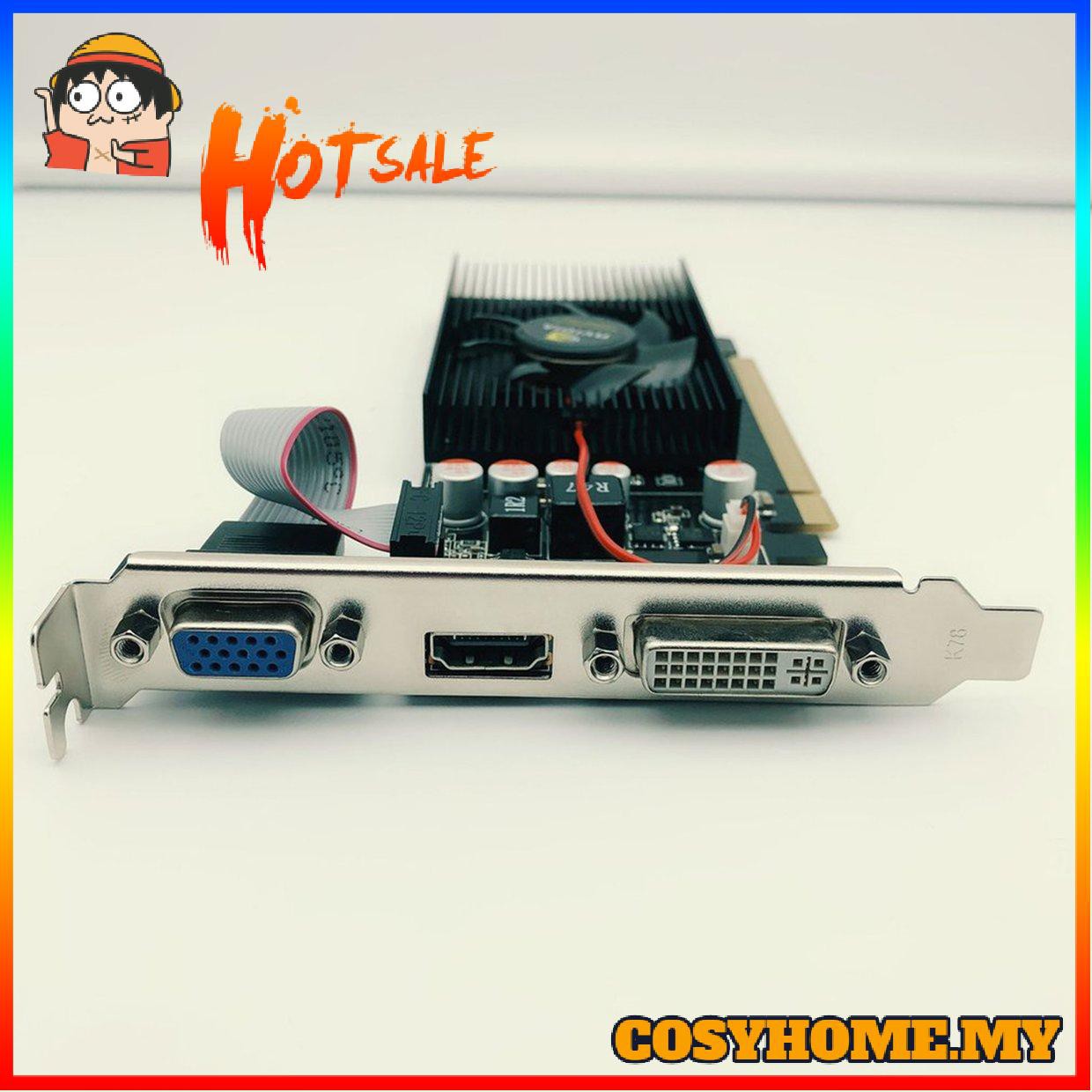 Card Đồ Họa Nvidia Geforce Gt210 1gb 64bit Vga / Dvi