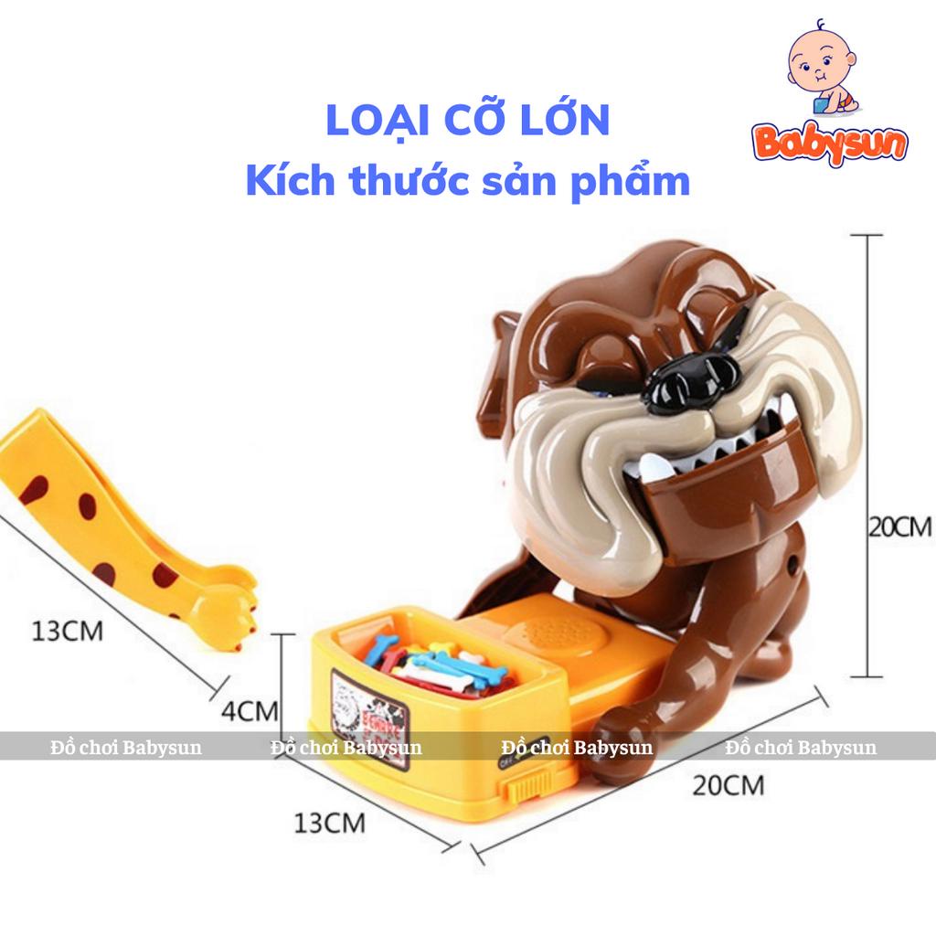 Bộ đồ chơi gắp xương chó cỡ lớn, chó gặm xương- Trò chơi giải trí cùng gia đình