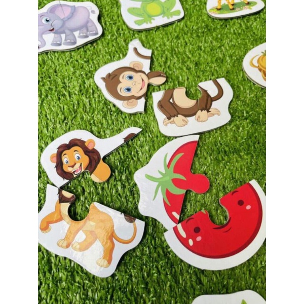 Ghép Hình Puzzle 2 Mảnh 72 Hình
