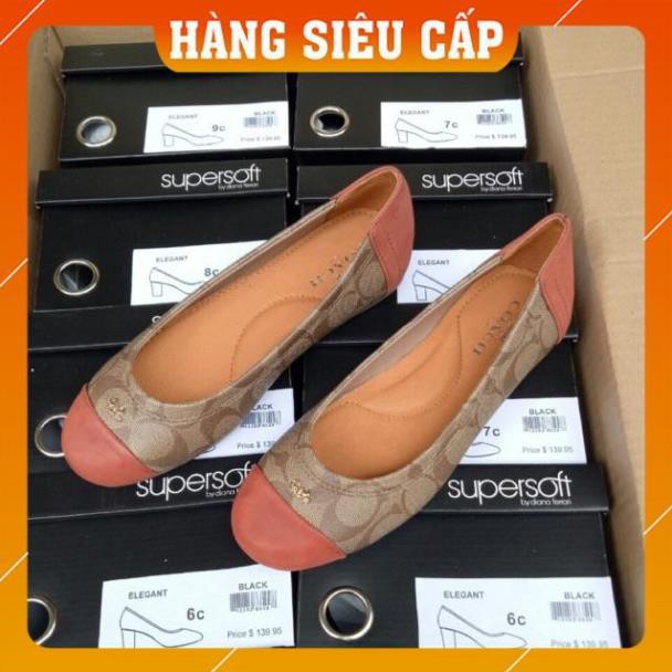 Giày nữ, giày bệt ,thời trang Việt Nam, Lé da, phối màu cực chất