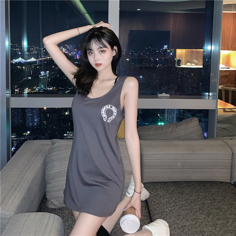 Đầm Thun Không Tay Thời Trang Nữ Tính